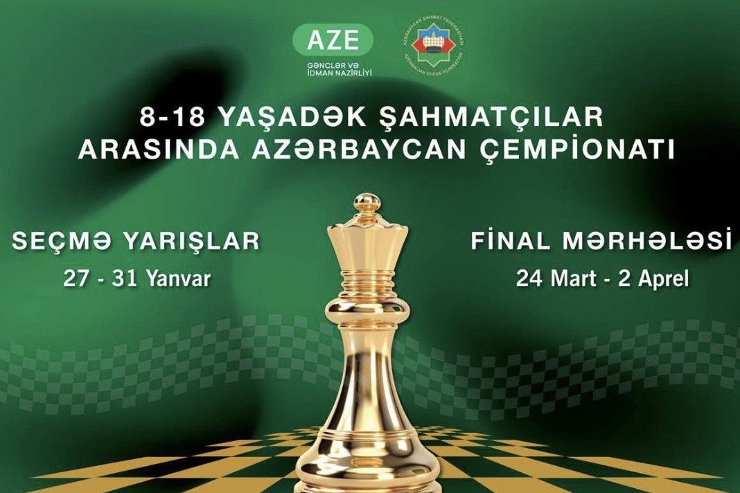 Azerbaijan U08-U18 Chess Championship adopts new format