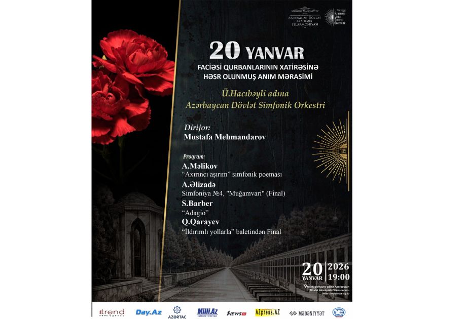 Baku to hold concert honoring victims of Black January