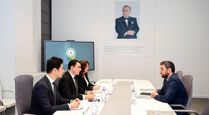 Culture Minister meets with 'Yüksəliş' competition winner [PHOTOS]