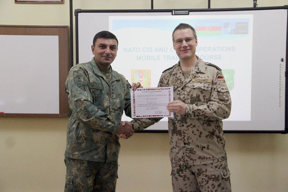 Baku hosts NATO Mobile Training Team's course