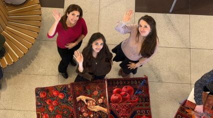 Old carpets turn into vibrant art pieces in Ganja [PHOTOS]