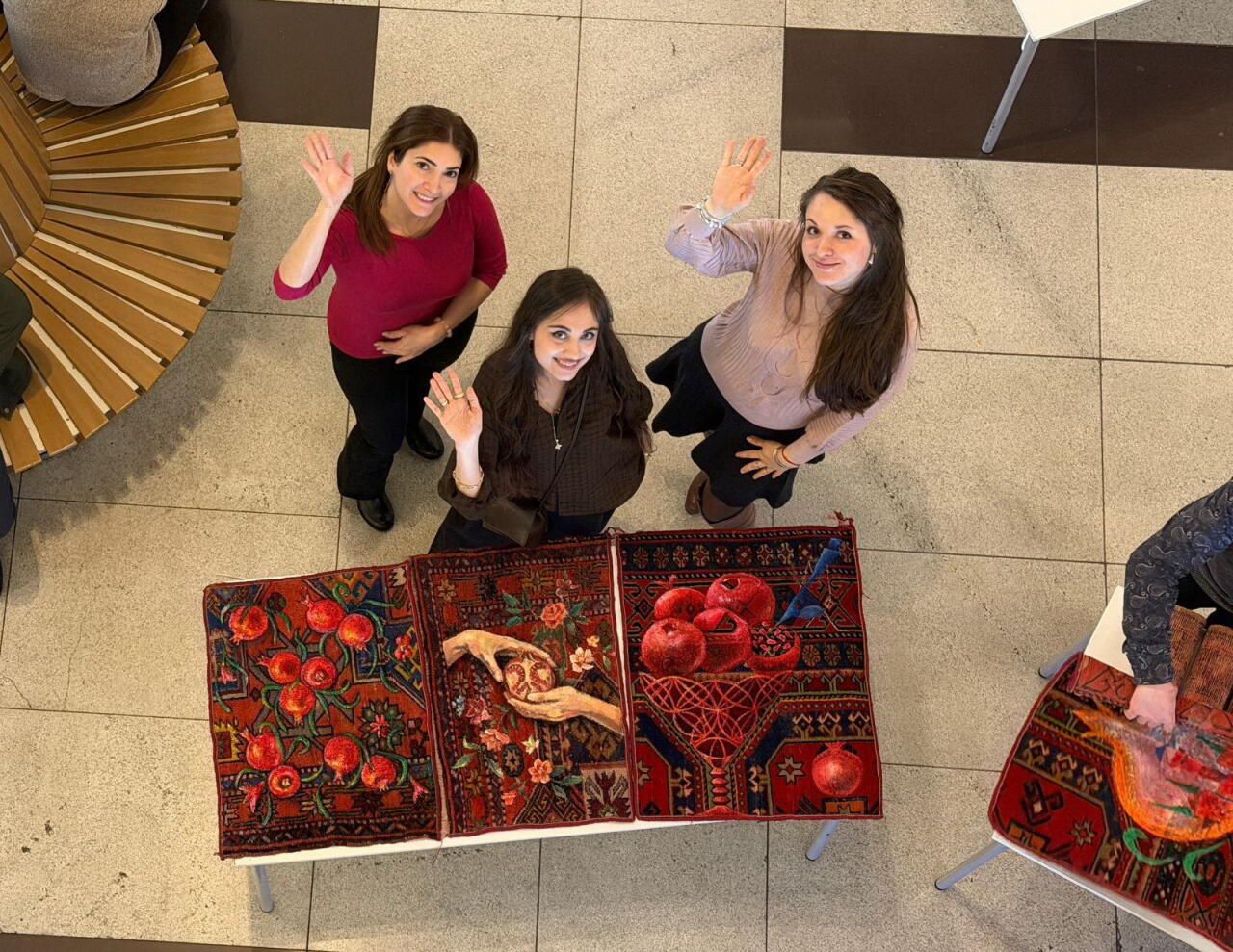 Old carpets turn into vibrant art pieces in Ganja [PHOTOS]