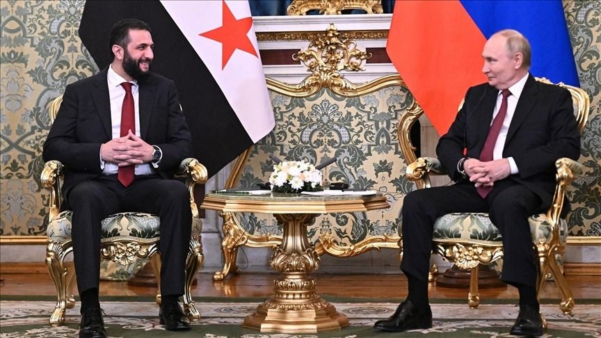 Russian military presence in Syria on agenda as Putin meets al-Sharaa [VIDEO]