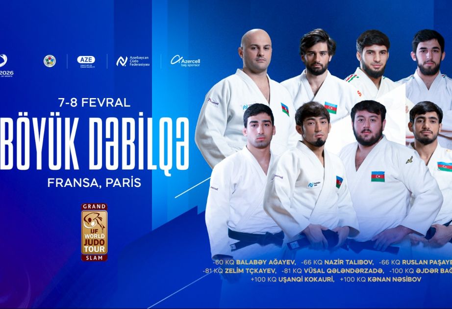 Azerbaijan announces judo squad for Paris Grand Slam