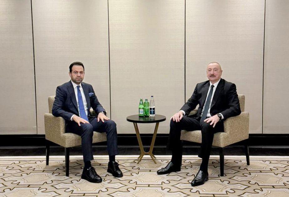 President Ilham Aliyev meets with Secretary General of Muslim Council of Elders in Abu Dhabi