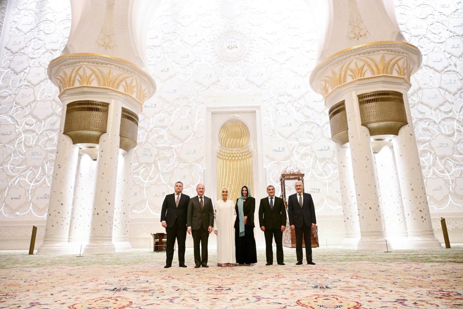 Leyla Aliyeva visits Sheikh Zayed Mosque in Abu Dhabi [PHOTOS]