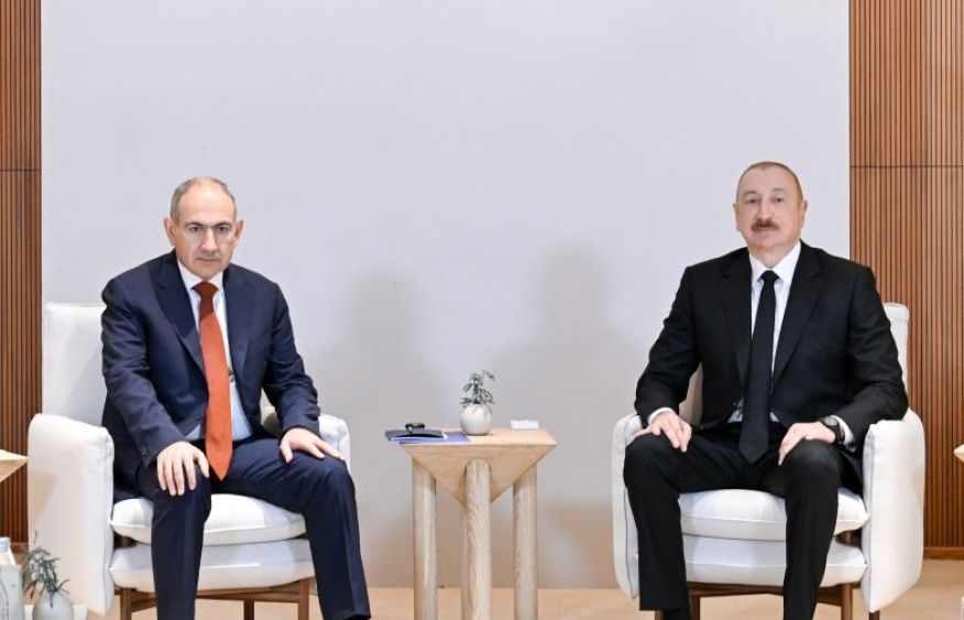 President Ilham Aliyev held expanded meeting with Armenian Prime Minister in Abu Dhabi [PHOTOS/VIDEO]