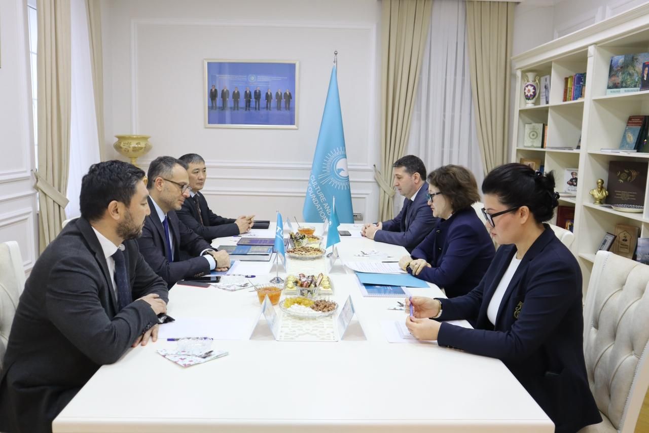 TURKPA Secretary General meets head of Turkic Culture and Heritage Foundation [PHOTOS]