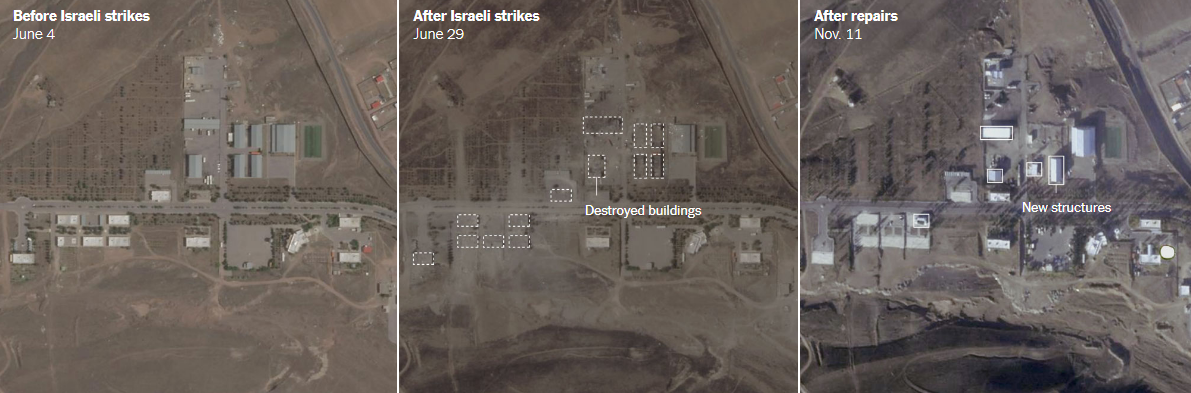 Iran said to be repairing nuclear, missile sites [PHOTO]