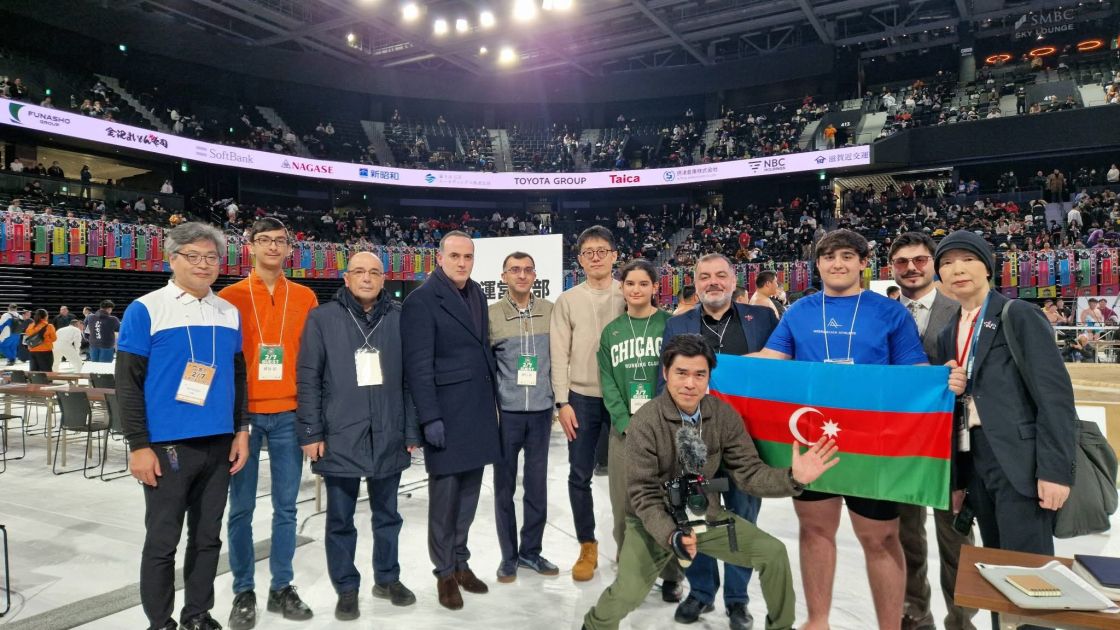Azerbaijani sumo wrestler makes debut at prestigious Hakuho Cup in Tokyo