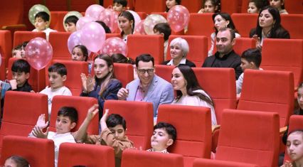 Premiere of the animated series “İsi and Piti” held at Ganja State Drama Theater [PHOTOS]