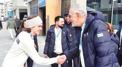 Azerbaijan visits Winter Olympics athletes village ahead of Milan-Cortina 2026 competitions