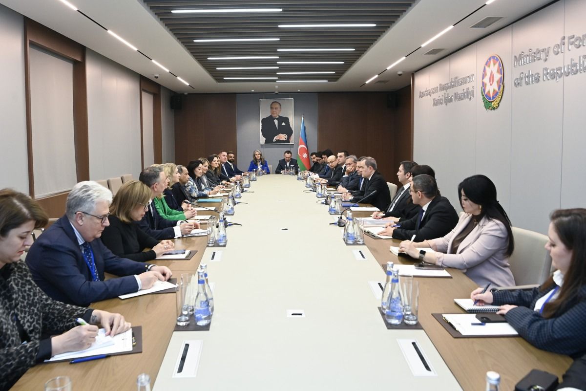 Azerbaijani FM meets US business delegation to advance strategic partnership