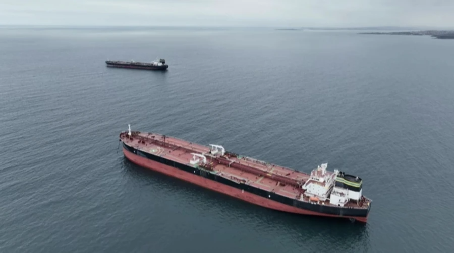 Russian tanker detained by US forces after sanctions chase across oceans