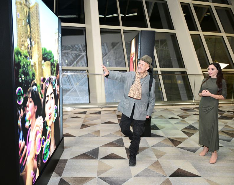Reza Deghati's 'Rising Light' exhibition opens at Heydar Aliyev Int'l Airport