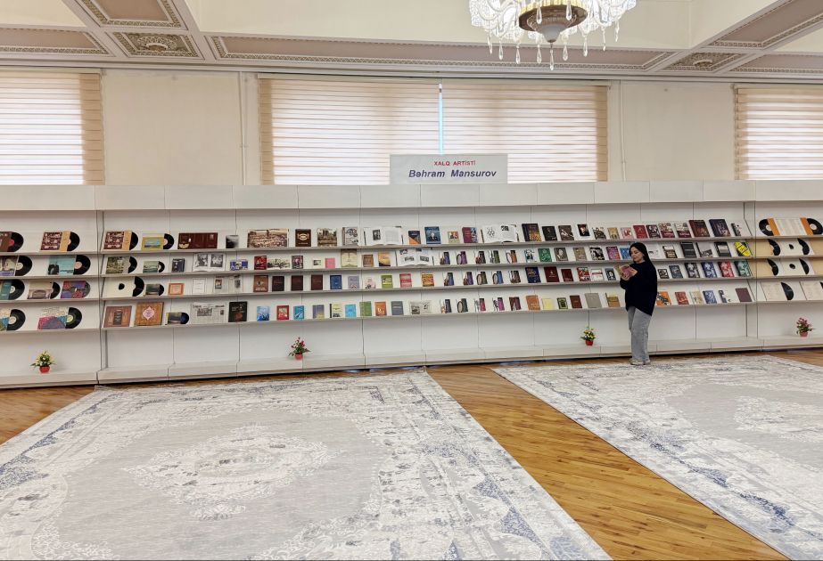 National Library presents week-long exhibition dedicated to Bahram Mansurov