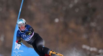 Claudia Riegler becomes oldest snowboarder at Winter Olympics