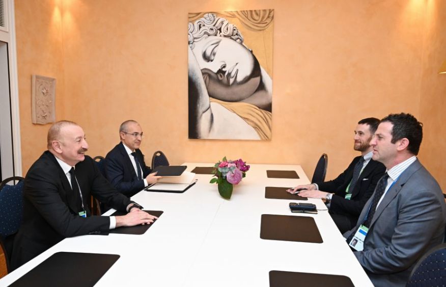President Ilham Aliyev met with President of Global Affairs at The Goldman Sachs Group, Inc. in Munich