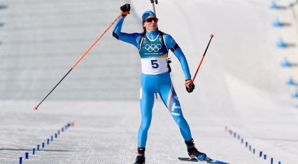 Vittozzi grabs gold for Italy in women's 10km pursuit at Milano Cortina Games