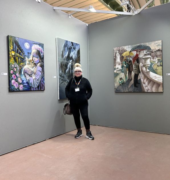 Nigar Narimanbayova's works captivate art enthusiasts in Paris [PHOTOS]