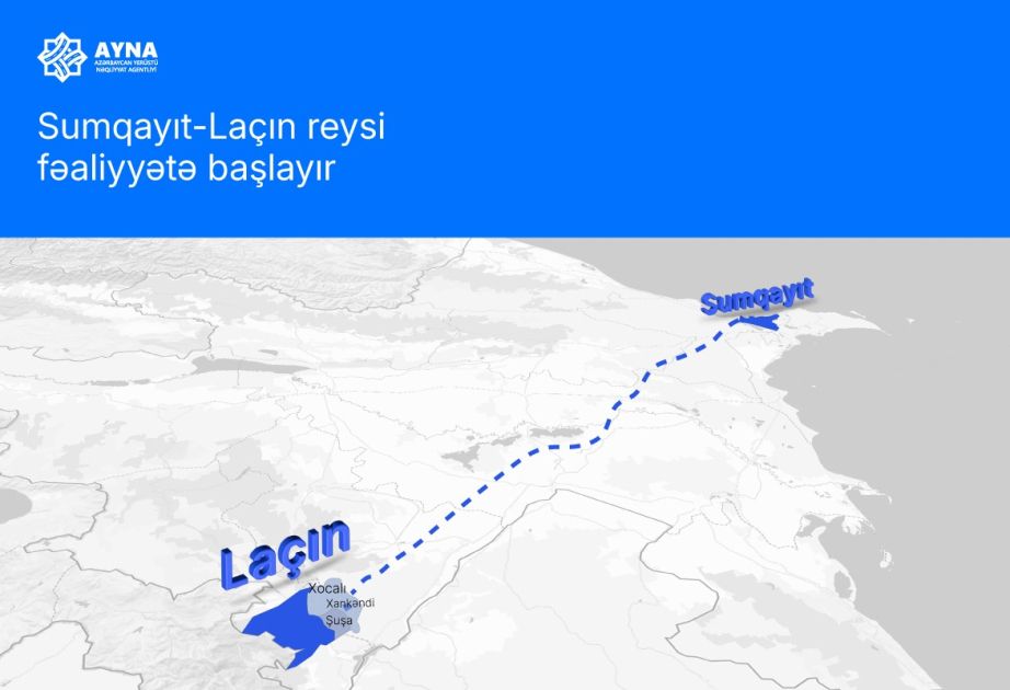 New Sumqayıt–Lachin bus route launches to serve citizens returning to liberated areas