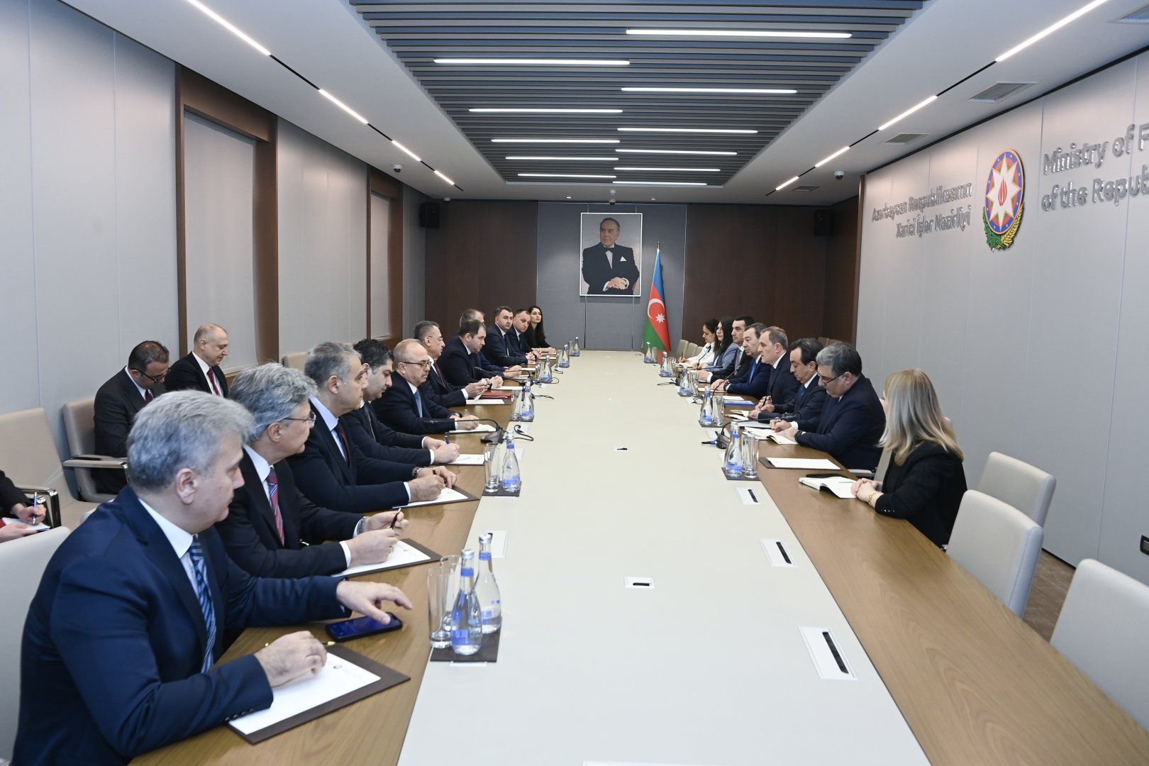 Jeyhun Bayramov meets Turkish and Georgian delegations to boost regional cooperation