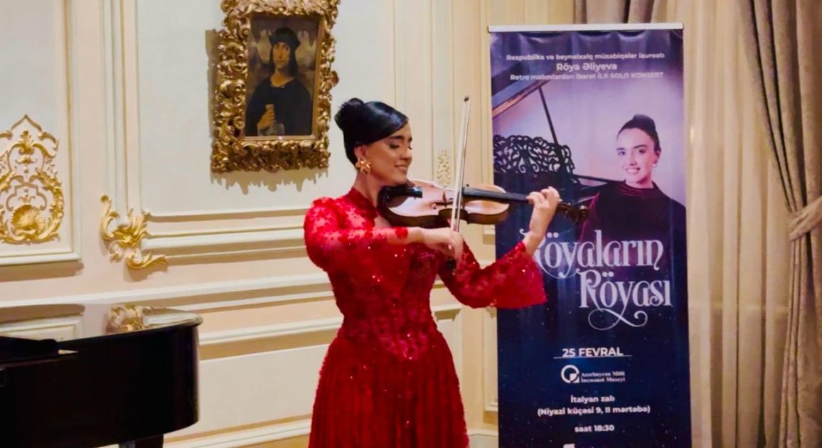 Roya Aliyeva shines in her first solo concert at National Art Museum [PHOTOS]