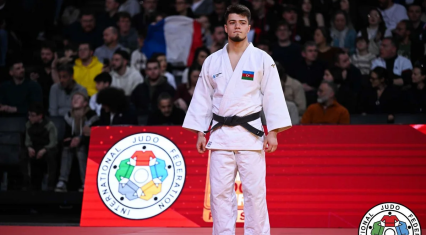 Azerbaijan judoka Ömər Rəcəbli reaches Tashkent Grand Slam final