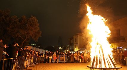 Sacred meaning of Fire Tuesday before Novruz