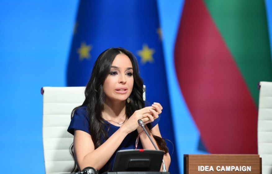 Leyla Aliyeva addresses Green Energy Projects session [PHOTOS]