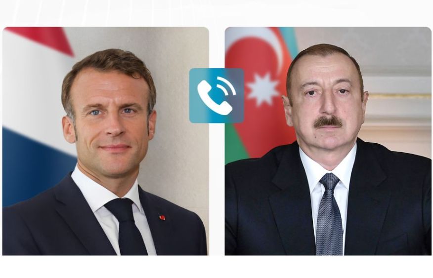Emmanuel Macron expresses gratitude to President Ilham Aliyev
