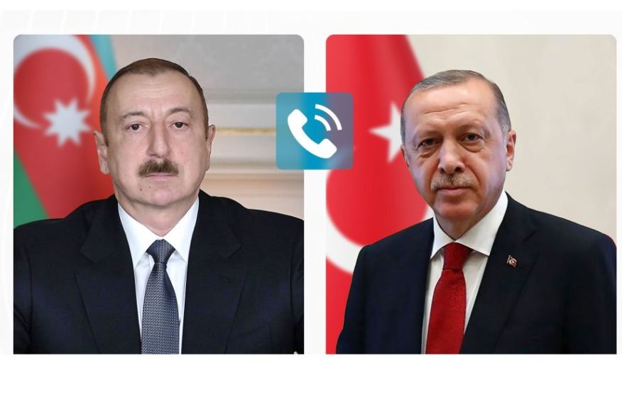 President Ilham Aliyev makes phone call to President of Turkiye Recep Tayyip Erdogan