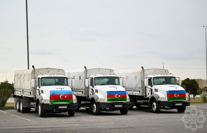 Azerbaijan sends humanitarian aid to Iran on President Ilham Aliyev’s instructions [PHOTOS]