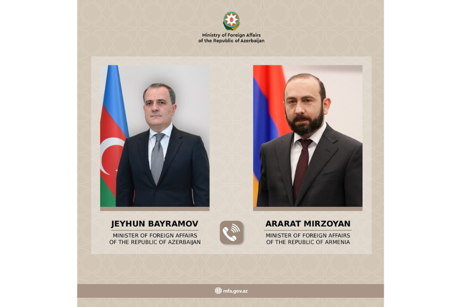 Azerbaijan, Armenia FMs hold phone talks on normalization process