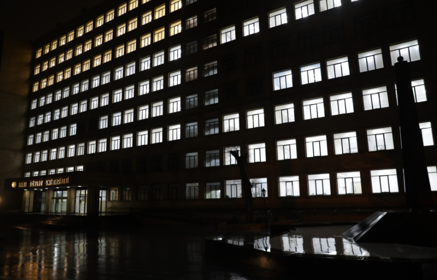 Baku State University joins global 'Earth Hour' campaign [PHOTOS]