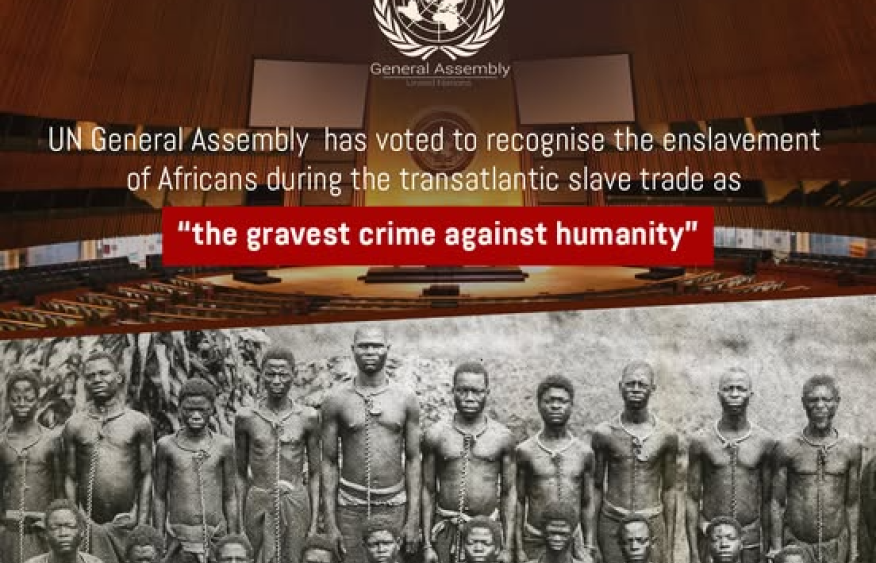 Baku Initiative Group backs UN resolution recognizing slave trade as crime against humanity