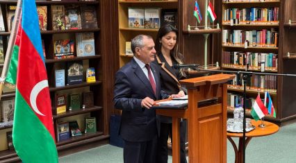 Azerbaijani literature section opens in Budapest [PHOTOS]