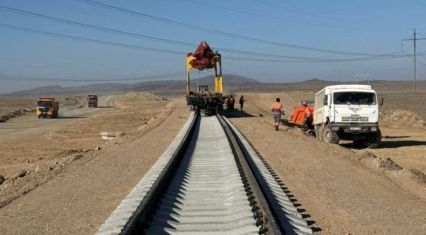 Kazakhstan advances major Trans-Caspian railway project [PHOTOS]