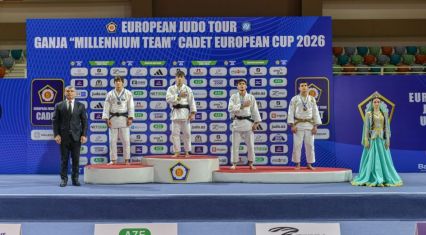 Azerbaijan claims 3 golds, finishes second at European Judo Cup [PHOTOS]