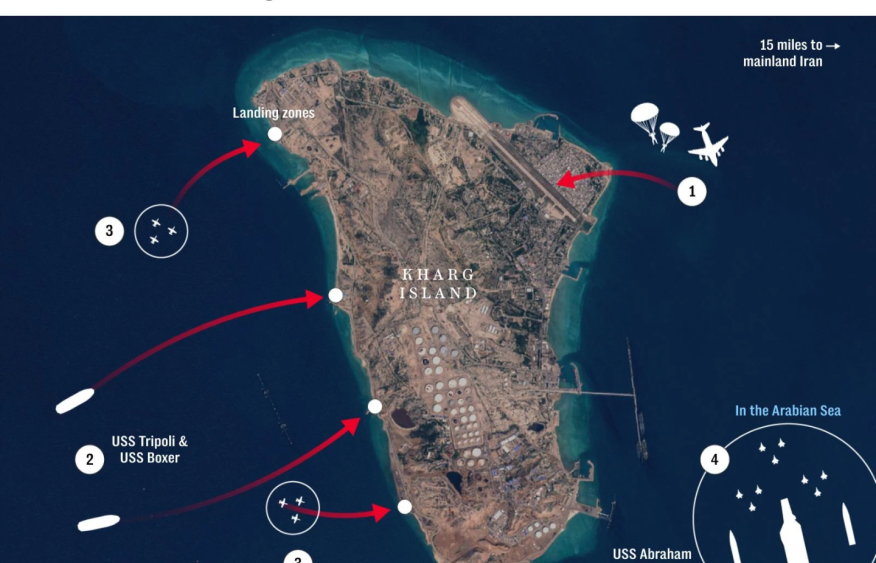 Can taking Kharg Island really break Iran’s resistance?