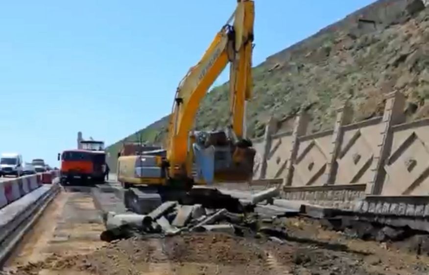 AAYDA launches restoration work on flood-affected Bibiheybət highway [VIDEO]