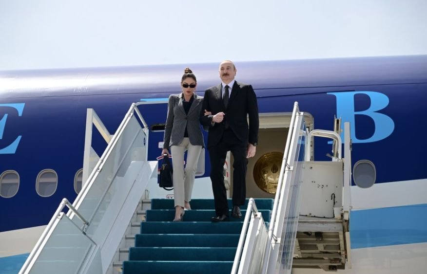 President of Azerbaijan Ilham Aliyev arrived in Türkiye for working visit