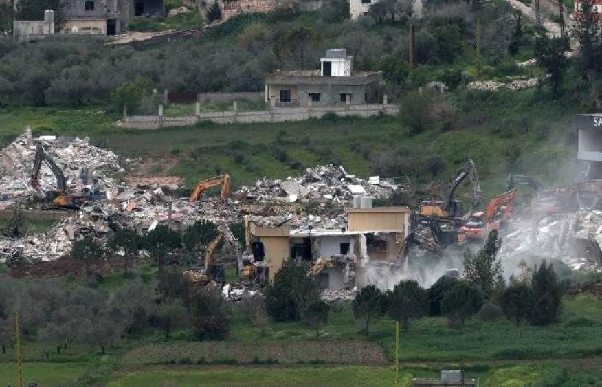 Israeli strikes near south Lebanon's last hospital amidst projected 'historic talks'