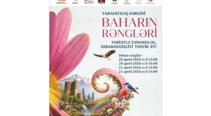 Exhibition 'Spring Colors' to open at Khatai Arts Center