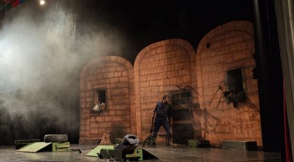 Monotamasha “Ölməz” honours national hero Natig Gasimov in Mingachevir premiere [PHOTOS]