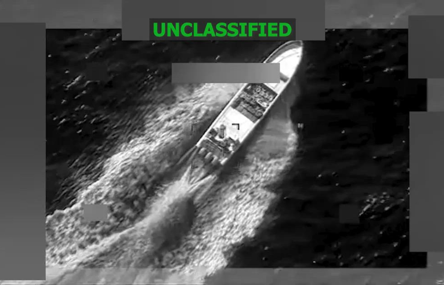 US military strike on alleged drug boat in the Caribbean Sea