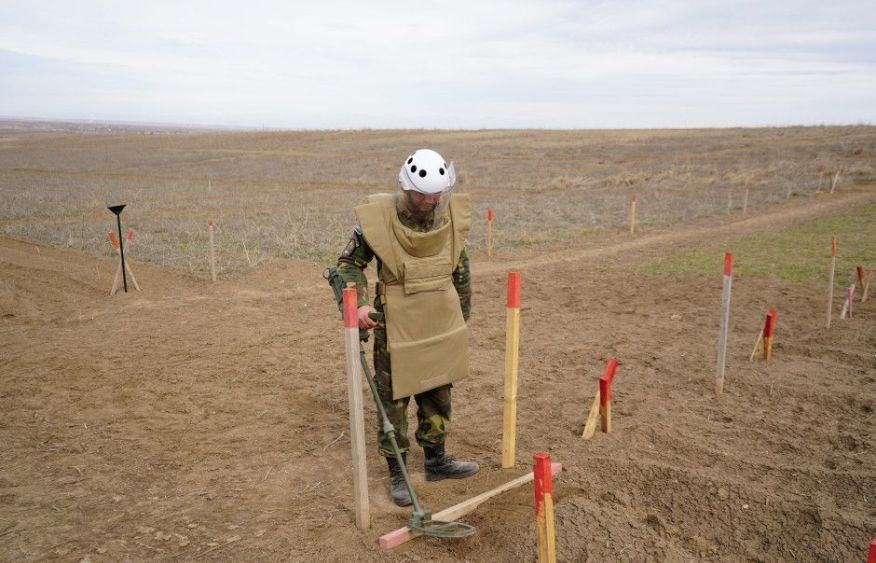 ANAMA clears more than 1,700 hectares of land from mines and unexploded ordnance