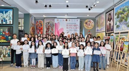 Khatai Arts Center launches two-day art marathon [PHOTOS]