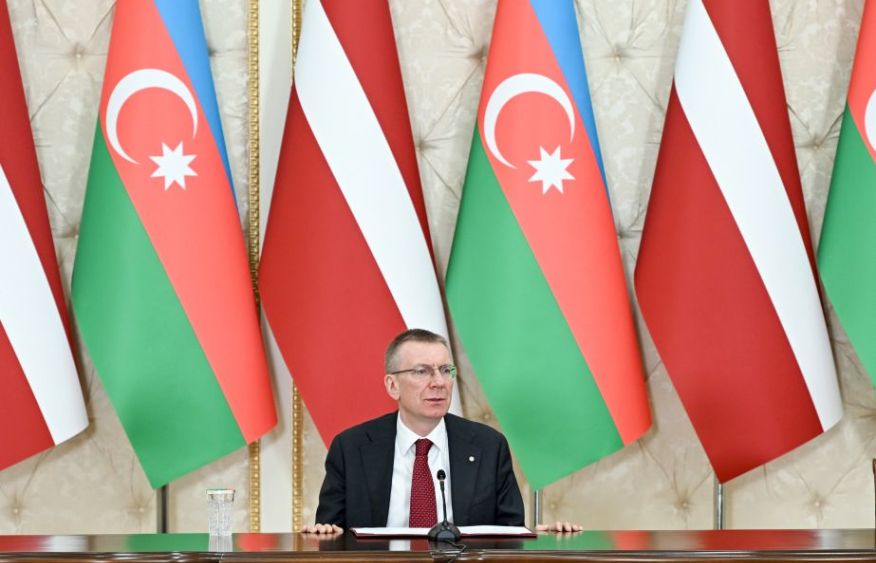 President Edgars Rinkēvičs: Latvia and Azerbaijan are strategic partner countries