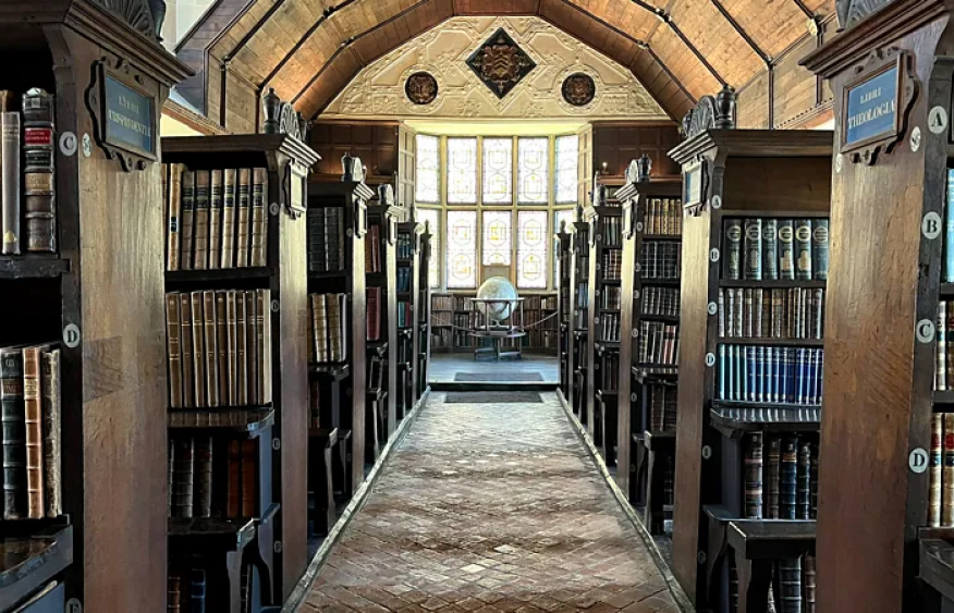 Oxford Medieval Library is historic time capsule